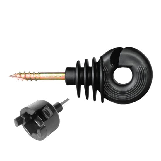 Izolator przykręcany do drewna IVA HPX 100szt +SPEEDISO - Cavalo